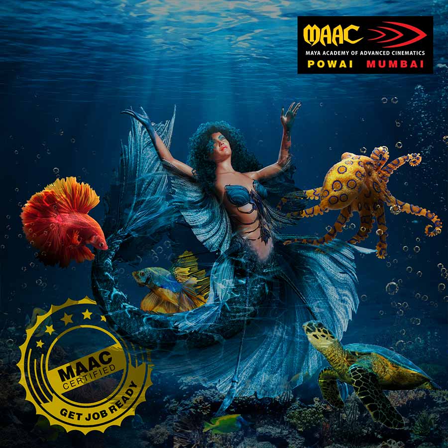 Social media ad for MAAC Powai designed by Sudhir Jagtap